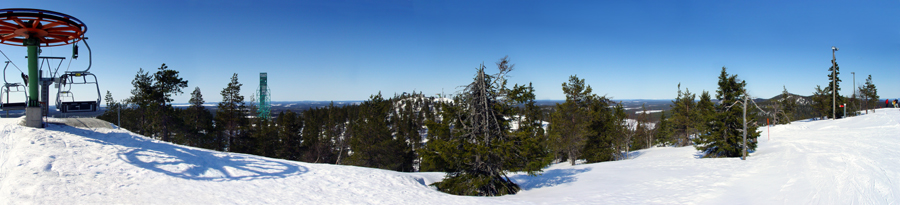 Panorama Ruka Skiresort, Lapland