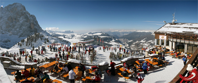 Panorama Val Gardena - Saslong