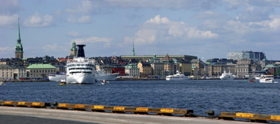 Panorama Stockholm harbour 2